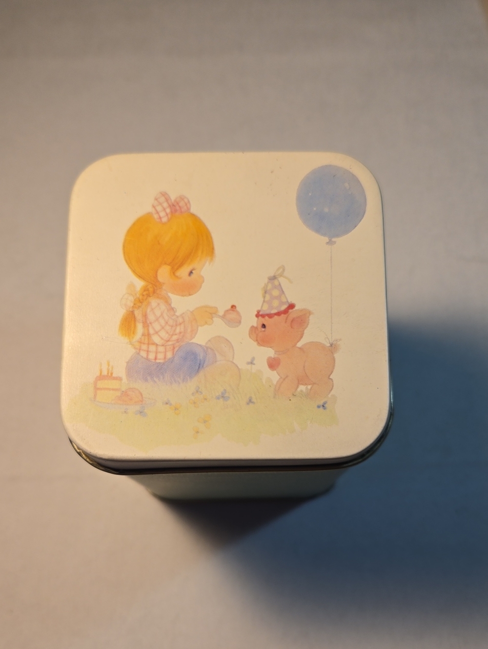 Precious Moments Birthday Tin